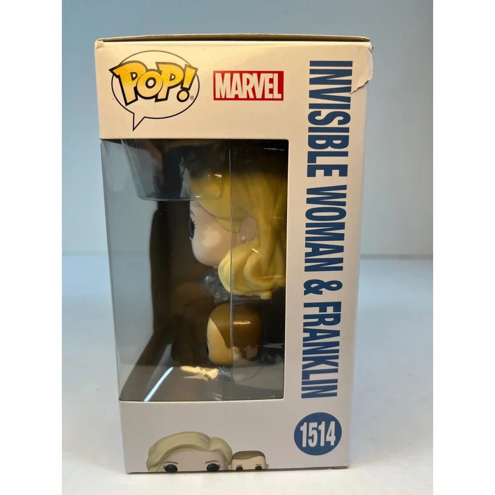 Funko Pop Marvel Fantastic 4 First Steps Invisible Woman & Franklin 1514